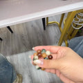 Amber Flower Skin Jade-Aged Old Material Bodhi Root Beaded Bracelet