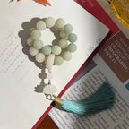 White Jade Bodhi Root Handheld Prayer Beads Bracelet