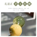 Amber Flower Skin Jade-Aged Old Material Bodhi Root Beaded Bracelet