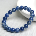 Natural Blue Mica Beaded Bracelet