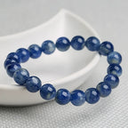 Natural Blue Mica Beaded Bracelet
