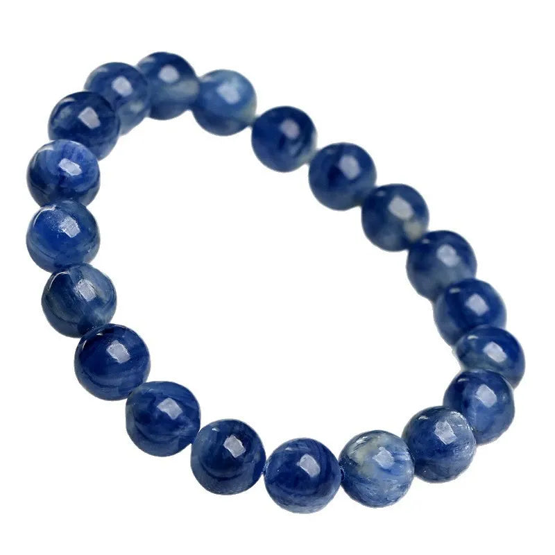 Natural Blue Mica Beaded Bracelet